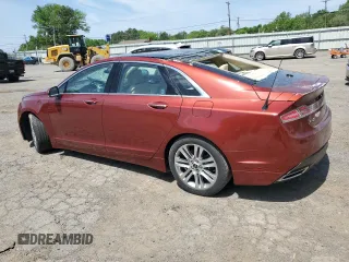 2014 Lincoln MKZ with VIN 3LN6L2GKXER800389, listed as a Copart auction lot 51793125 with 35,976 mi miles and Salvage title. Bid and sale history available at DreamBid. Image 2.