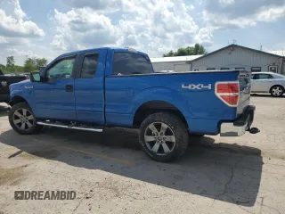 2010 Ford F-150 XL with VIN 1FTFX1EV3AKE20275, listed as a Copart auction lot 61480585 with 76,806 mi miles and Salvage title. Bid and sale history available at DreamBid. Image 2.