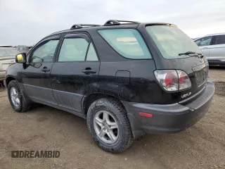 2001 Lexus RX 300 with VIN JTJHF10U610203659, listed as a Copart auction lot 41648775 with 194,629 mi miles and Salvage Title. Bid and sale history available at carsss.com. Image 2.