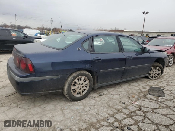 2001 Chevrolet Impala with VIN 2G1WF55E719231469, listed as a Copart auction lot 47845525 with 196,589 mi miles and Salvage Title. Bid and sale history available at DreamBid. Image 3.