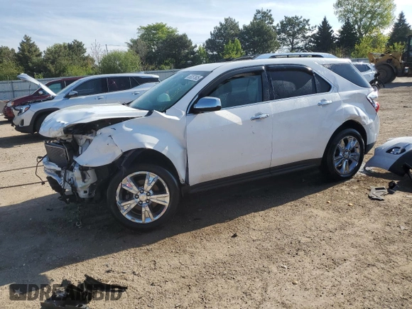 2010 Chevrolet Equinox LTZ z VIN 2CNFLGEY8A6396448, wystawiony jako Copart lot #55357605 z przebiegiem Nie podano mil oraz Szkoda całkowita • Salvage title. Historia ofert i sprzedaży dostępna na DreamBid. Obrazek 1.
