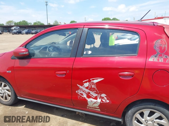2018 Mitsubishi Mirage SE with VIN ML32A4HJ0JH004436, listed as a IAAI auction lot 42297251 with 105,442 mi miles and . Bid and sale history available at DreamBid. Image 14.