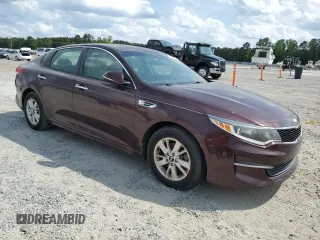 2018 Kia Optima LX with VIN 5XXGT4L3XJG182955, listed as a Copart auction lot 55645555 with 106,210 mi miles and Clean Title. Bid and sale history available at carsss.com. Image 4.