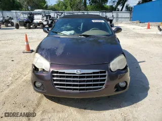 2004 Chrysler Sebring LXi with VIN 1C3EL55RX4N311322, listed as a Copart auction lot 52550465 with 134,947 mi miles and Salvage Title. Bid and sale history available at carsss.com. Image 5.