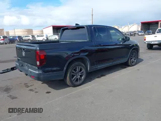 2017 Honda Ridgeline Sport with VIN 5FPYK2F11HB006113, listed as a IAAI auction lot 42419631 with 101,562 mi miles and . Bid and sale history available at DreamBid. Image 4.