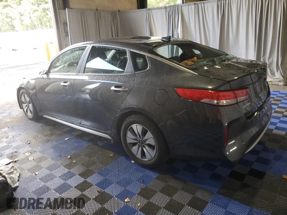 2017 Kia Optima Hybrid with VIN KNAGT4LC6H5006268, listed as a Copart auction lot 79205364 with 132,522 mi miles and Salvage Title. Bid and sale history available at carsss.com. Image 2.