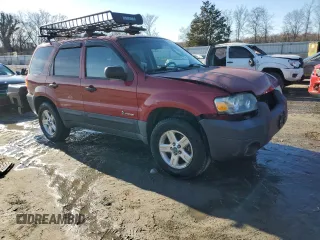 2006 Ford Escape Hybrid with VIN 1FMCU95H76KC00211, listed as a Copart auction lot 88572315 with Not provided miles and Salvage title. Bid and sale history available at DreamBid. Image 4.