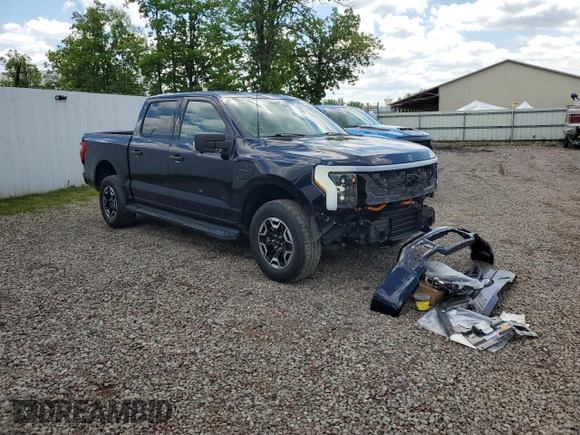 2022 Ford F-150 Lightning Pro z VIN 1FTVW1EL6NWG04931, wystawiony jako Copart lot #59096435 z przebiegiem 26 616 mil mil oraz Szkody całkowita. Historia ofert i sprzedaży dostępna na DreamBid. Obrazek 12.