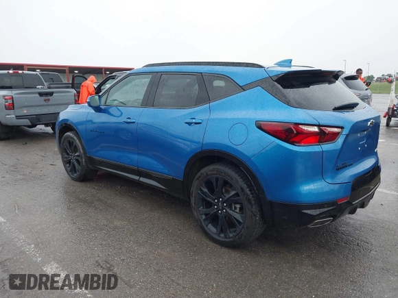 2020 Chevrolet Blazer RS with VIN 3GNKBKRS6LS698542, listed as a IAAI auction lot 42416623 with 46,641 mi miles and . Bid and sale history available at DreamBid. Image 14.