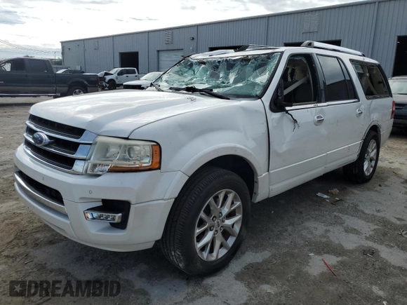 2015 Ford Expedition Max Limited with VIN 1FMJK1KT1FEF10621, listed as a Copart auction lot 73669094 with 168,655 mi miles and Salvage Title. Bid and sale history available at carsss.com. Image 1.