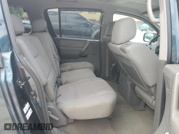 2006 Nissan Armada LE z VIN 5N1AA08A66N704984, wystawiony jako Copart lot #53643095 z przebiegiem 217 337 mil mil oraz Szkoda całkowita • Salvage title. Historia ofert i sprzedaży dostępna na DreamBid. Obrazek 11.