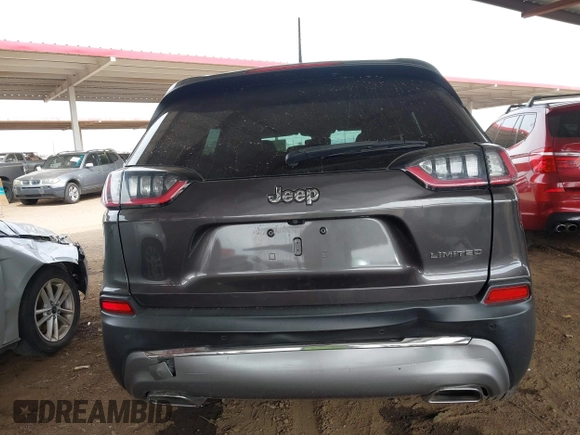 2021 Jeep Cherokee Limited with VIN 1C4PJLDX2MD187065, listed as a IAAI auction lot 41729812 with 71,470 mi miles and . Bid and sale history available at DreamBid. Image 16.