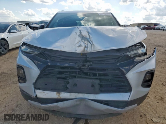 2020 Chevrolet Blazer LT with VIN 3GNKBCRS9LS654623, listed as a Copart auction lot 62659195 with 41,682 mi miles and Salvage title. Bid and sale history available at DreamBid. Image 5.