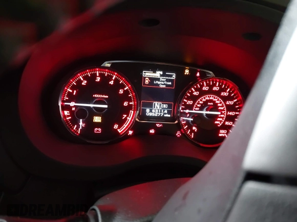 2016 Subaru WRX Premium with VIN JF1VA1E67G8833513, listed as a IAAI auction lot 41610329 with 95,277 mi miles. Bid and sale history available at carsss.com. Image 7.