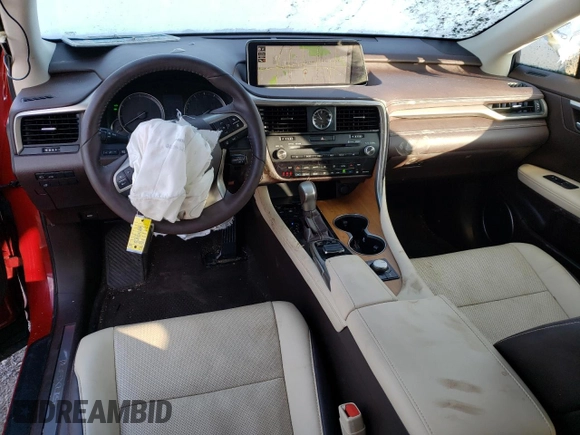 2017 Lexus RX with VIN 2T2BZMCA1HC104245, listed as a Copart auction lot 35776543 with 44,769 mi miles. Bid and sale history available at carsss.com. Image 8.