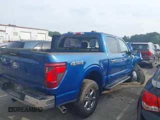 2024 Ford F-150 XLT z VIN 1FTFW3LD7RFA35556, wystawiony jako IAAI lot #42488916 z przebiegiem 34 552 mil mil oraz . Historia ofert i sprzedaży dostępna na DreamBid. Obrazek 4.