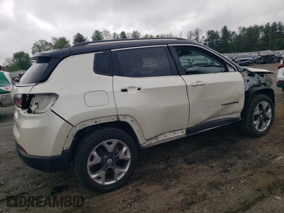 2021 Jeep Compass Limited z VIN 3C4NJDCB6MT578541, wystawiony jako Copart lot #55739055 z przebiegiem 81 351 mil mil oraz Szkoda całkowita • Salvage title. Historia ofert i sprzedaży dostępna na DreamBid. Obrazek 3.