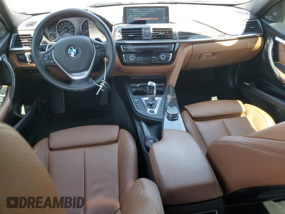 2016 BMW 3 Series 330e iPerformance with VIN WBA8E1C52GK479678, listed as a Copart auction lot 54372055 with 186,028 mi miles and Clean Title. Bid and sale history available at carsss.com. Image 8.