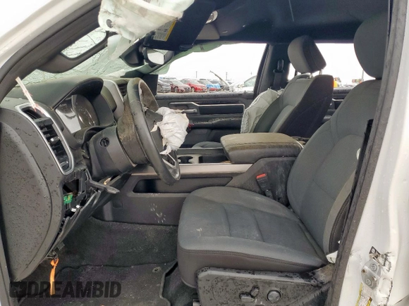 2023 Ram 1500 Big Horn with VIN 1C6RREFT5PN600450, listed as a Copart auction lot 53526315 with Not provided miles and Salvage title. Bid and sale history available at DreamBid. Image 7.