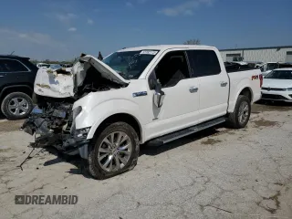 2016 Ford F-150 XLT with VIN 1FTEW1EP8GKF48214, listed as a Copart auction lot 53182175 with Not provided miles and Salvage title. Bid and sale history available at DreamBid. Image 1.