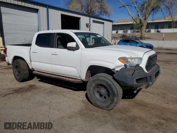 2017 Toyota Tacoma SR5 with VIN 3TMCZ5AN4HM070880, listed as a Copart auction lot 47772365 with 110,204 mi miles and Salvage Title. Bid and sale history available at carsss.com. Image 4.