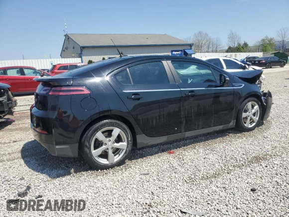 2012 Chevrolet Volt with VIN 1G1RA6E43CU104541, listed as a Copart auction lot 52972705 with 198,673 mi miles and Salvage Title. Bid and sale history available at carsss.com. Image 3.