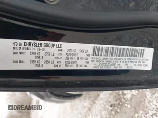 2014 Dodge Journey SXT with VIN 3C4PDCBG1ET142687, listed as a IAAI auction lot 41698232 with 170,521 mi miles. Bid and sale history available at carsss.com. Image 9.