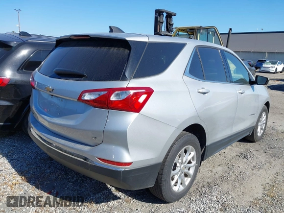 2020 Chevrolet Equinox LT with VIN 2GNAXKEV8L6217296, listed as a IAAI auction lot 42082139 with 61,305 mi miles and . Bid and sale history available at DreamBid. Image 4.