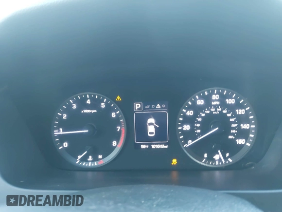 2015 Hyundai Sonata 2.4L SE with VIN 5NPE24AF3FH257823, listed as a IAAI auction lot 41226098 with 101,043 mi miles. Bid and sale history available at carsss.com. Image 7.