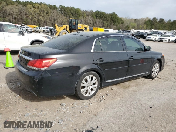 2012 Toyota Avalon with VIN 4T1BK3DB4CU456916, listed as a Copart auction lot 49634465 with 101,644 mi miles and Salvage Title. Bid and sale history available at carsss.com. Image 3.
