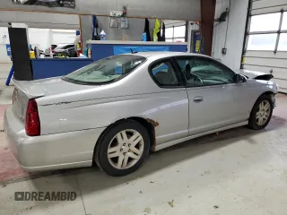 2007 Chevrolet Monte Carlo LT with VIN 2G1WK15K079390319, listed as a Copart auction lot 78603094 with 141,039 mi miles and Salvage Title. Bid and sale history available at carsss.com. Image 3.