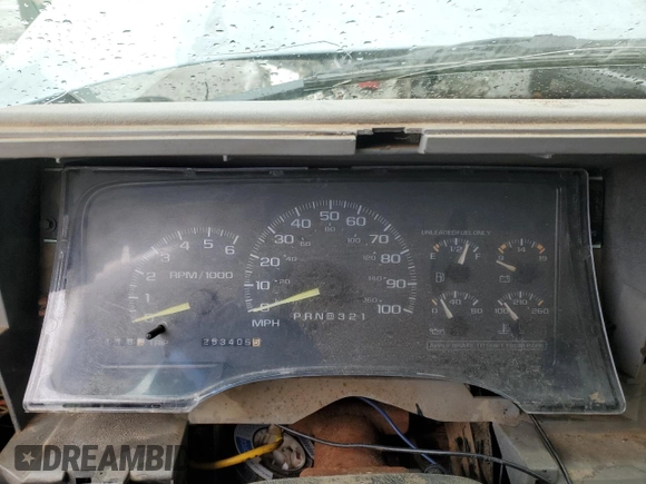 1999 Chevrolet Suburban with VIN 1GNEC16R3XJ492964, listed as a Copart auction lot 42053405 with 253,405 mi miles and Salvage Title. Bid and sale history available at carsss.com. Image 9.