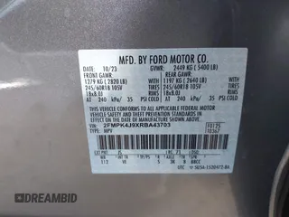 2024 Ford Edge SEL z VIN 2FMPK4J9XRBA43703, wystawiony jako IAAI lot #42064393 z przebiegiem 15 522 mil mil oraz . Historia ofert i sprzedaży dostępna na DreamBid. Obrazek 9.