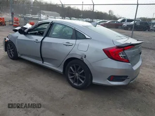 2020 Honda Civic Sedan EX with VIN 19XFC1F30LE213339, listed as a IAAI auction lot 41918192 with 89,363 mi miles. Bid and sale history available at carsss.com. Image 3.