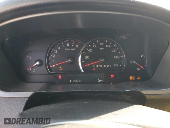 2010 Cadillac DTS w/1SC with VIN 1G6KD5EY6AU135425, listed as a Copart auction lot 80883794 with 114,664 mi miles and Salvage Title. Bid and sale history available at carsss.com. Image 9.