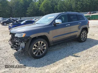 2018 Jeep Grand Cherokee High Altitude with VIN 1C4RJECG8JC239080, listed as a Copart auction lot 62141205 with 66,126 mi miles and Salvage title. Bid and sale history available at DreamBid. Image 1.