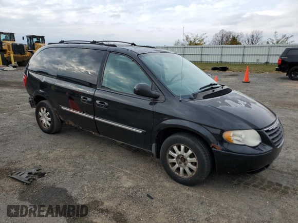 2005 Chrysler Town & Country Touring z VIN 2C4GP54L85R204487, wystawiony jako Copart lot #78522974 z przebiegiem 184 042 mil mil oraz Nie do naprawy • Non repairable. Historia ofert i sprzedaży dostępna na DreamBid. Obrazek 4.