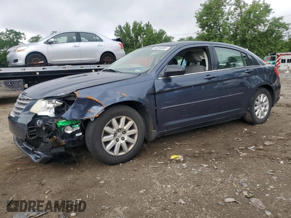 2008 Chrysler Sebring LX with VIN 1C3LC46KX8N151371, listed as a Copart auction lot 60268385 with 158,482 mi miles and Salvage title. Bid and sale history available at DreamBid. Image 1.