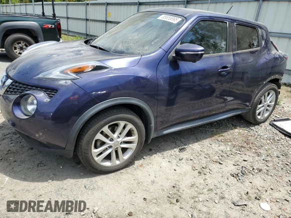 2016 Nissan Juke SL z VIN JN8AF5MV6GT659042, wystawiony jako Copart lot #55655895 z przebiegiem 181 009 mil mil oraz Szkody całkowita. Historia ofert i sprzedaży dostępna na DreamBid. Obrazek 1.