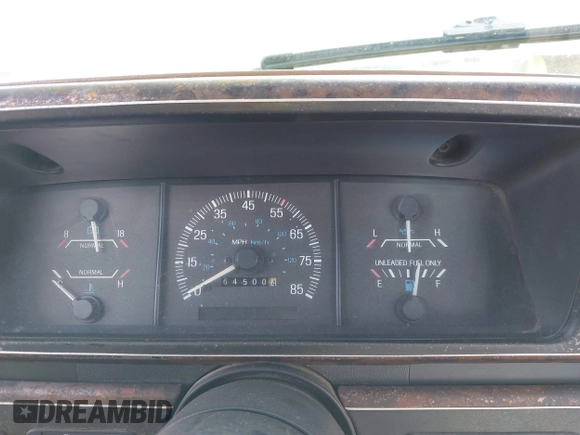 1991 Ford F-150 with VIN 2FTEF14Y2MCA15592, listed as a IAAI auction lot 41798807 with 64,500 mi miles. Bid and sale history available at carsss.com. Image 7.