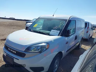 2022 Ram ProMaster City Cargo Tradesman with VIN ZFBHRFAB6N6W47859, listed as a IAAI auction lot 41837906 with 100,824 mi miles. Bid and sale history available at carsss.com. Image 2.