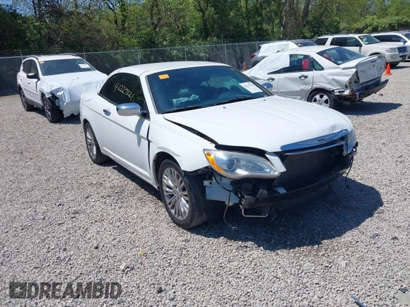 2012 Chrysler 200 Limited with VIN 1C3BCBFG9CN233676, listed as a IAAI auction lot 42227321 with 213,488 mi miles and . Bid and sale history available at DreamBid. Image 1.