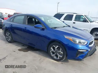 2019 Kia Forte LXS with VIN 3KPF24AD6KE096546, listed as a IAAI auction lot 41571461 with 54,006 mi miles. Bid and sale history available at carsss.com. Image 1.