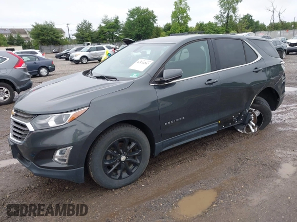 2018 Chevrolet Equinox LT with VIN 3GNAXJEV2JS624913, listed as a IAAI auction lot 42324267 with 62,442 mi miles and . Bid and sale history available at DreamBid. Image 17.