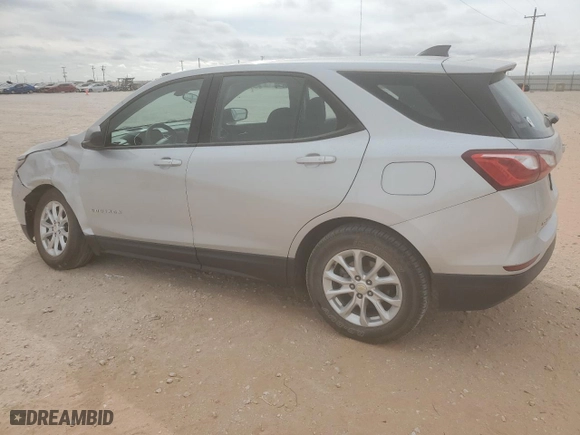 2019 Chevrolet Equinox LS with VIN 2GNAXHEV7K6268502, listed as a Copart auction lot 50735465 with 110,642 mi miles and Clean Title. Bid and sale history available at carsss.com. Image 2.
