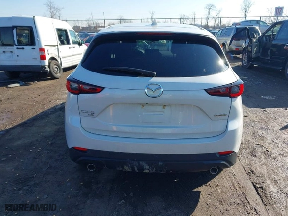 2023 Mazda CX-5 2.5 S Select Package with VIN JM3KFBBM9P0272650, listed as a IAAI auction lot 41523247 with 8,458 mi miles. Bid and sale history available at carsss.com. Image 16.