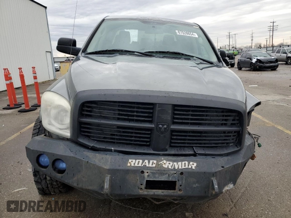 2007 Dodge Ram 2500 SLT with VIN 3D7KS29C77G750549, listed as a Copart auction lot 87028654 with 213,190 mi miles and Salvage Title. Bid and sale history available at carsss.com. Image 5.