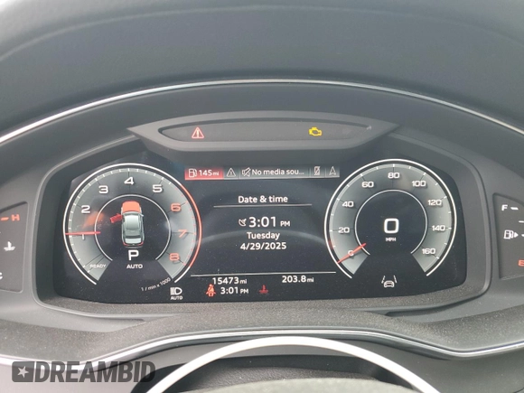 2023 Audi A6 Premium Plus z VIN WAUL2BF24PN059865, wystawiony jako Copart lot #54761965 z przebiegiem 15 473 mil mil oraz Szkoda całkowita • Salvage title. Historia ofert i sprzedaży dostępna na DreamBid. Obrazek 9.