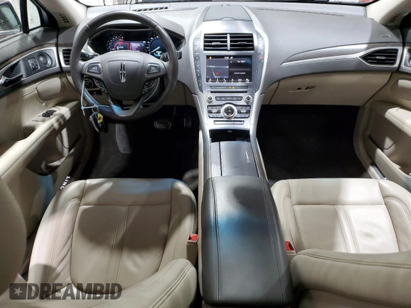 2019 Lincoln MKZ Reserve I with VIN 3LN6L5D99KR602451, listed as a Copart auction lot 42336735 with 50,341 mi miles and Salvage Title. Bid and sale history available at DreamBid. Image 8.