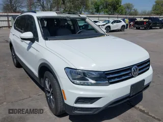 2021 Volkswagen Tiguan S with VIN 3VV1B7AX1MM010320, listed as a IAAI auction lot 41851472 with 45,526 mi miles and . Bid and sale history available at DreamBid. Image 1.